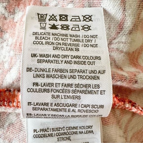 Boden Mini Jersey Shirt Dress in Tigerlilly Wildflower Modal Cotton Blend 4P EUC - Picture 11 of 11